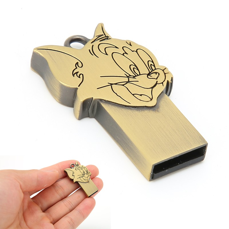 USB Flash Disk Portable Waterproof Metal 2.0 Drive Storage Memory
