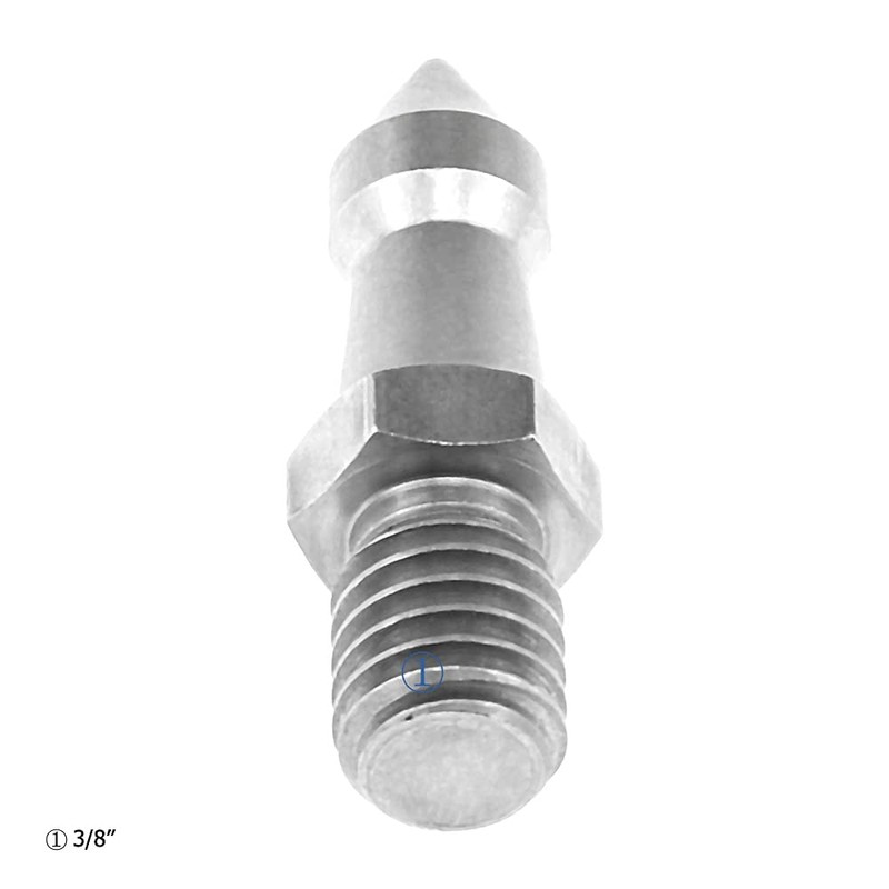 NOTRICKT FS-002 3/8" 38mm Stainless Steel Spike for Terrain, Lawn,