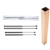 A-Premium Hood and Tailgate Rear Hatch Lift Supports Shock Struts