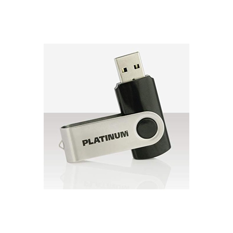 Platinum tws 64GB USB 3.0 Flash Drive - Black