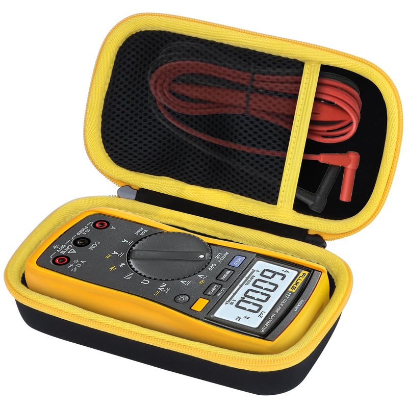 Lebakort - Funda rígida compatible con multímetro digital Fluke 117