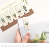 Monolike Magnetic Bookmarks Garden Plant, Set of 5