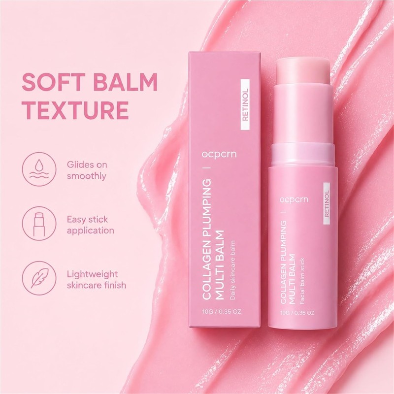 Barra Facial con Retinol, Bálsamo Hidratante para Rostro 10g