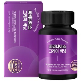 [정품] 파라다이스 그래인 버닝, 60정, 1개 [Genuine] Paradise Grain Burning, 60 Tablets, 1 Pack