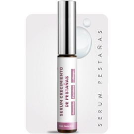 PUREZA NATUR Suero alargador y reparador de pestañas Eyelash growth | Serum con aplicador tratamiento para fortalecer y crecer pestañas 3D lash adicionado con Ácido hialurónico, Niacinamida, Biotina 8ml