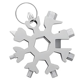 Gifts for Men, 18 in 1 Snowflake Multitool Small Items for Advent Calendar, Birthday Gift for Men, Christmas Gifts for Men, Father's Day Gift