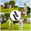 Benaewa 2Pcs Golf Swing Trainer Arm Band, Blue Golf Swing