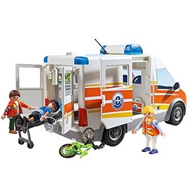 Playmobil Ambulance with Siren Playset