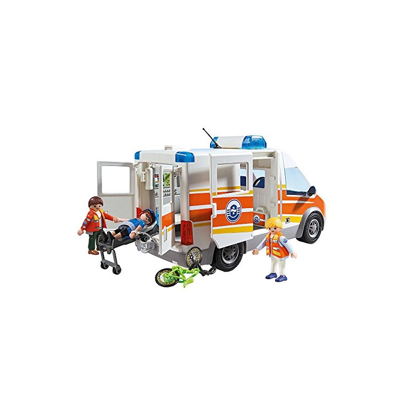 Playmobil Ambulance with Siren Playset