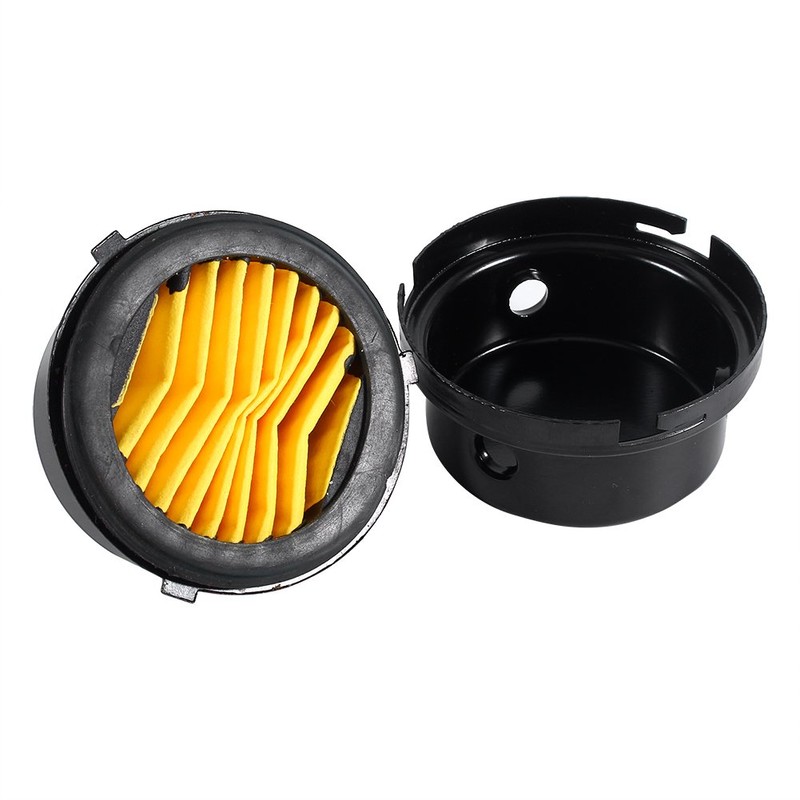Air Compressor Muffler Silencer 3 /8" 16mm Thread Black Metal