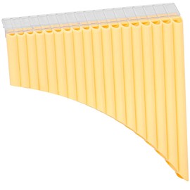 Generic Pipe Pan Flute C Key Portable Musical Instrument for Beginners with Storage Bag and Music Book Lightweight Wind Panpipes for Easy Learning and Creative Play