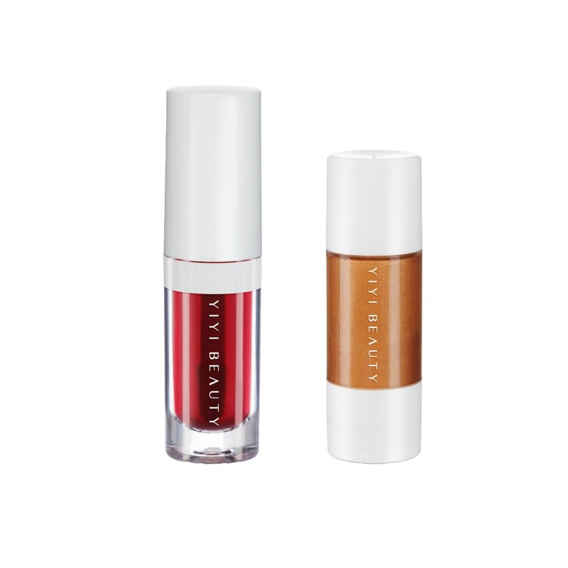 Kit Yiyi Beauty Iluminador Divine Glow + Darma Tint Love