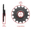 Kawasaki Red Drive Chain And Sprocket Kit for Kawasaki ZZR600