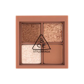 3CE Mini Multi Eye Color Palette F Casual Talk Brown 4-Color Eyeshadow