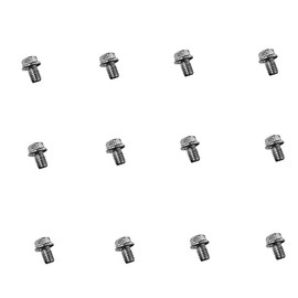 POWER PRODUCTS 12PCS Recoil Starter Flange Bolts for Honda GX120 GX160 GX200 GX240 GX270 GX270 GX340 GX390 GX610 5.5HP 6.5HP 8HP 9HP 11HP 13HP Replaces 90008-ZE2-003