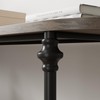 GarveeHome Entryway Table, 43.3" Long Console Table with Storage, 2