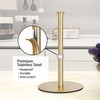 Gold Kitchen Roll Holder Countertop, OBODING, Gold Kitchen Paper Towel