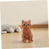 Totority Realistic Cat Kitten Toy Soft Vinyl Simulation Figure Mini
