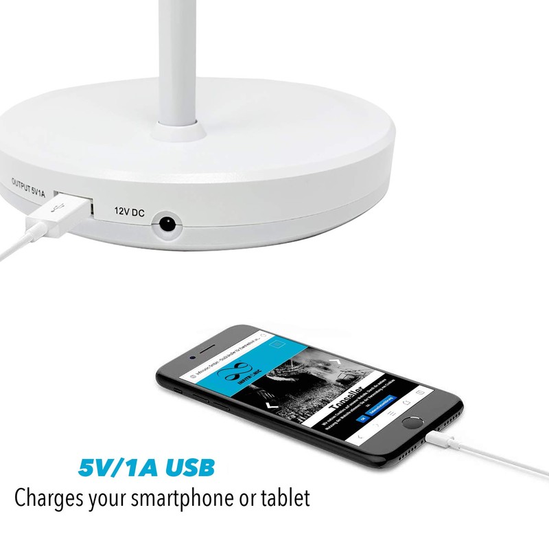 Infitronic IN18LEDKLW - 18 LEDs Piano Lamp Table Lamp Warm