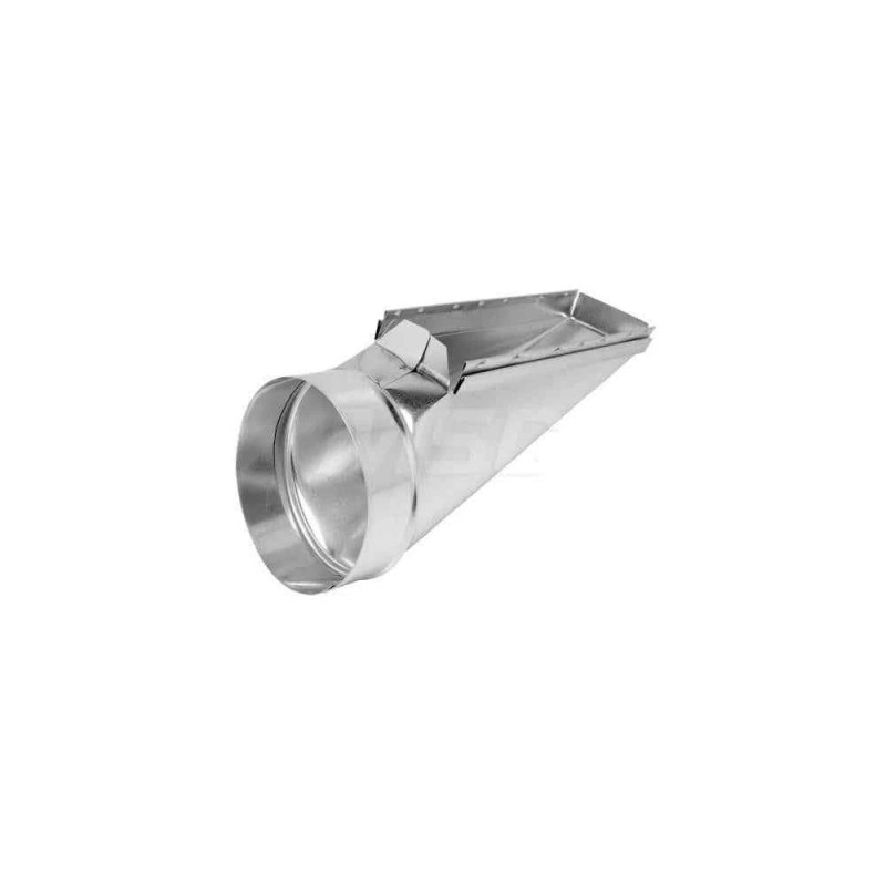 Made in USA 6" ID Galvanized Duct End Stack Boot