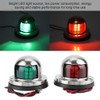 1 Pair Red & Green LED Navigation Light Signal Lamp