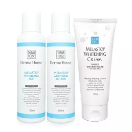 Dermahouse 더마하우스 화이트닝 절약형 대용량3종 절스킨+절로션+대용량크림 미백 잡티관리 칙칙한피 Dermahouse Whitening Savings Set Large Capacity 3 Items: Essence + Lotion + Large Capacity Cream for Brightening and Dark Spot Care for Dull Skin [Whitening Large Capacity Set (Jel Skin + Jel Lot