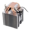 CPU Air Cooler Dual Tower 4 Heatpipes LED Light CPU