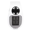 500W Black and White Mini Electric Heater Portable Wall Mounted
