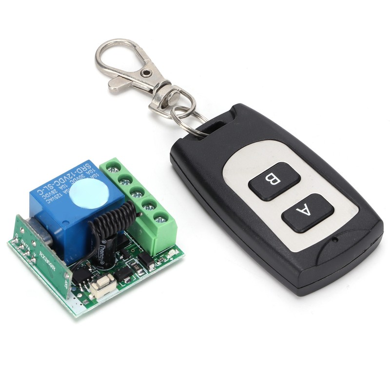 Wireless Remote Control Switch Transmitter Receiver SingleChannel Learning Wireless Control