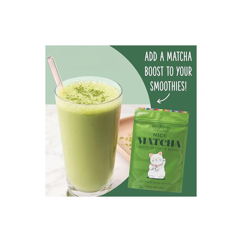 Two Leaves and a Bud Mezcla De Matcha Latte (36