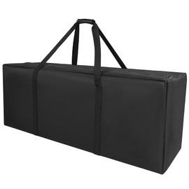 AZAMIA 47" Sports Duffle Bag, 197L Extra Large Travel Duffel Luggage Bag with Upgrade 2-way Lockable Zippers, Durable & Water Resistant