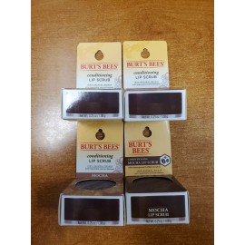 Burts Bees 4 Pack: Burt's Bees 100% Natural Conditioning Mocha Lip Scrub (0768-D3)