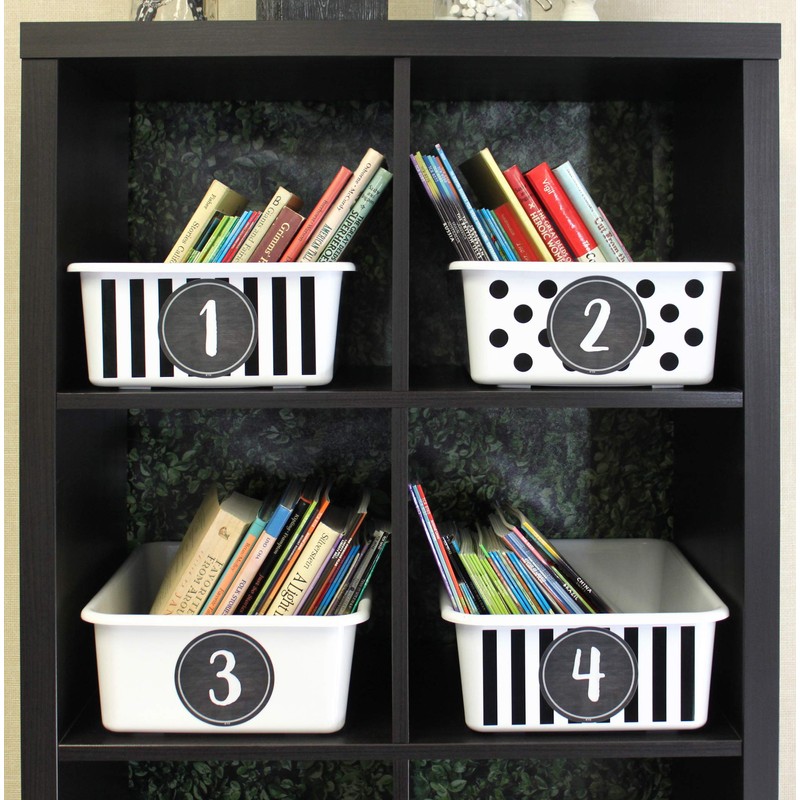 Modern Farmhouse Numbers 1-36 Repositionable Labels - 4"