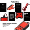 Greluma 1 Stück Auto-Relaistester,12V elektronischer Relaisprüfer,Autobatterietester mit Clips für automatische