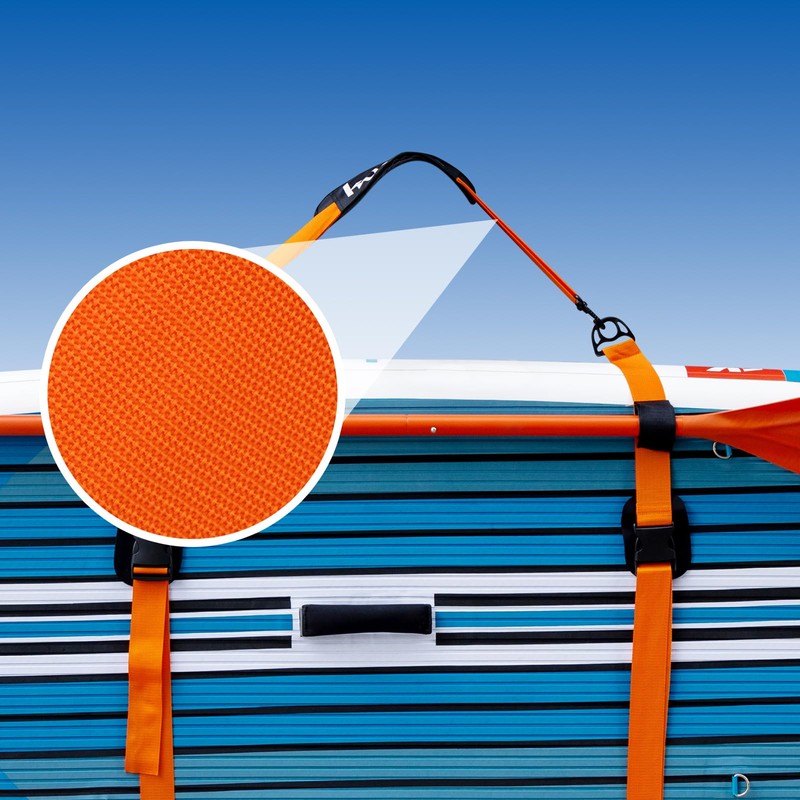 KOETSU Adjustable SUP Carry Straps - Padded Kayak & Paddle