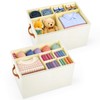 Adjustable Dividers Closet Organizers Bins, Versatile Storage Box - 2