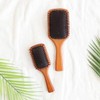 [JED] Large Wood Hair Care Brush - Wooden Scalp Brush for Hair Management