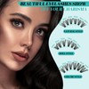 Lash Extension Kit 320Pcs,DIY Individual Lashes Clusters Kit,Lash Bond And