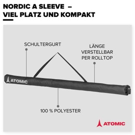 ATOMIC Nordic A Sleeve Black