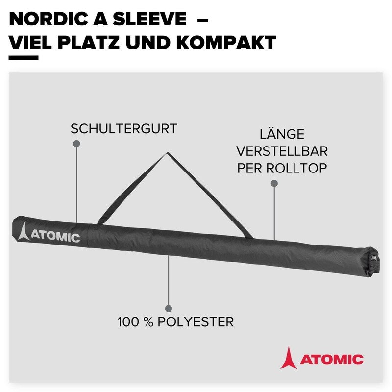 ATOMIC Nordic A Sleeve Black