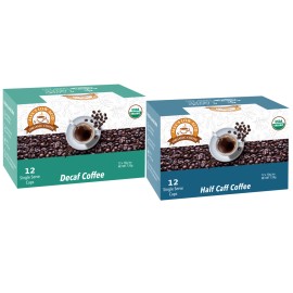 Alex's Low Acid Organic Coffee Wind Down K-Cup Variety Pack