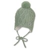 Sterntaler Baby Girls Knitted Cable Knit Hat, Green