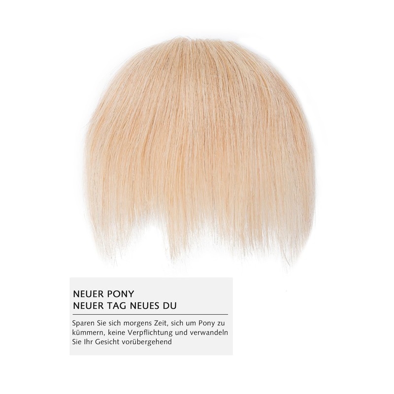 PARXITN Clip-In Bangs, Real Hair, Front Fringe, Unique Irregular Fringe