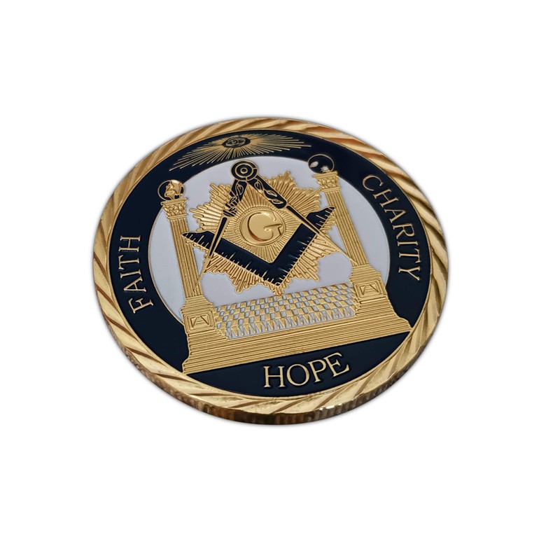 Eillwin Rare Freemason Noble Collectible & Commemorative New Token Coin