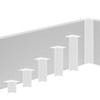 Reese Inner Corner White for Skirting Boards 18 x 60