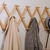 SKOLOO Accordion Wall Hanger, Modern Expandable Coat Rack Wall Mounted,