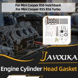 Engine Timing Chain Kit W/Sprocket & Head Gasket Set with Bolts & Intake Air-out Valve, For Mini Cooper R55 R56 2007-2012#OE 20606049609 9815416 ES72451 1134754718 11347587470 11314609483