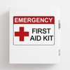 Emergency First Aid Kit Cabinet Label Sticker Decal – 3.5″