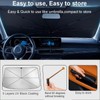 Aokelily Car Windshield Sunshade Umbrella - Foldable Car Windshield Sun