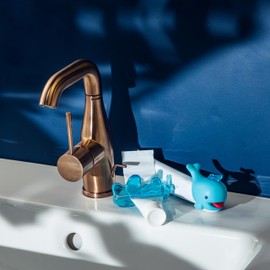 Y-Brush - Toothpaste Dispenser + Toothpaste Press - Bathroom Kit - For Children - Economical and Practical